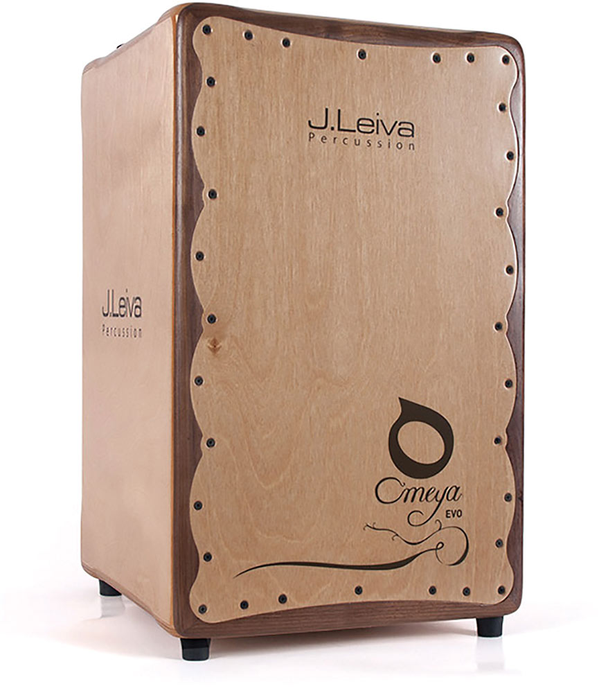 Leiva CAJ132 Omeya Evo 2.0 6 String Cajon Integrated Walnut 3.2mm Spruce top