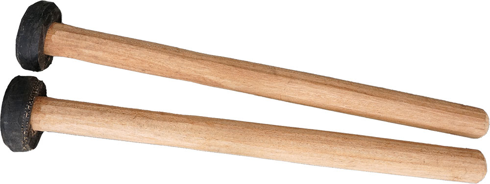 Bucara ST322 Balaphon Sticks, Pair Hard wood with rubber wound playing ends