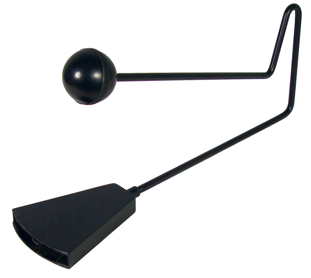 Atlas Metal Vibraslap Doinngg! Thin hollow metal box attached to metal rod and ball, great, fun sound!