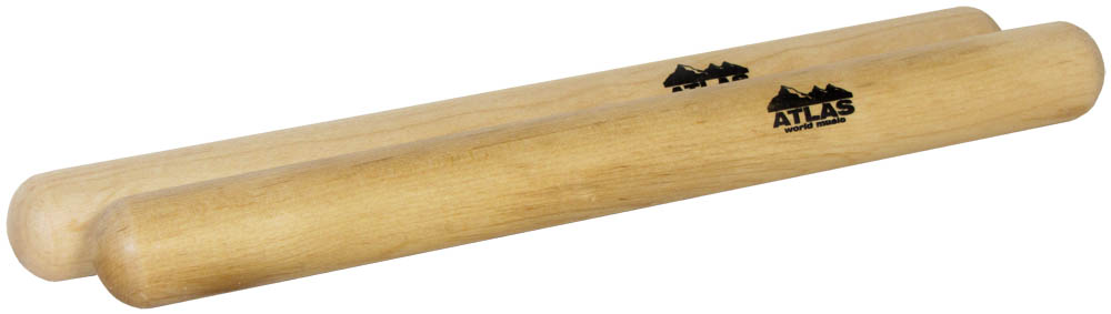 Atlas AP-L508 Large Claves, Wooden Light colored solid wooden claves