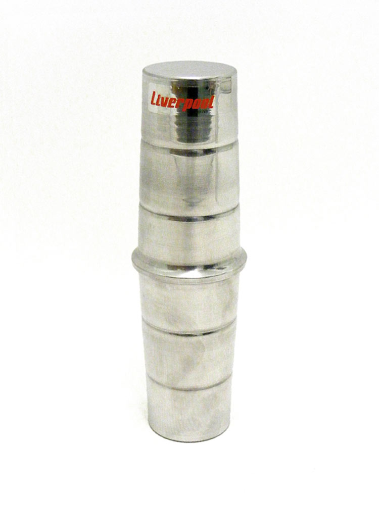 Liverpool GA-270 Medium Aluminum Ganza, 27cm Aluminum shaker, medium filling