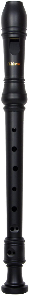 Valentino VR-105 Descant Recorder, Matt Black