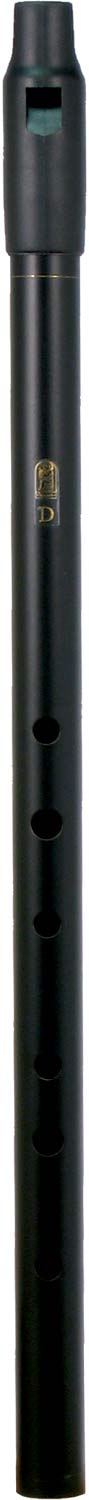 Howard Low D Whistle, Black, Tuneable