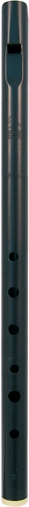 Tony Dixon High D Whistle, One Piece One piece high D whistle, made from black plastic