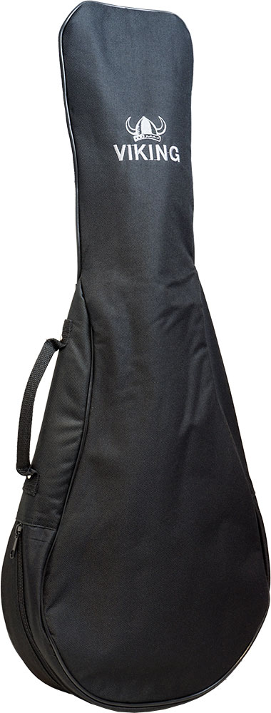 Viking VMB-10A Mandolin Bag, A Style Black nylon cover with 5mm padding & handle. Fits A style mandolins