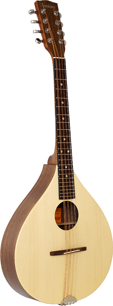 Ashbury Rathlin Octave Mandolin Solid Alaskan spruce top with walnut back and sides. Simple satin finish