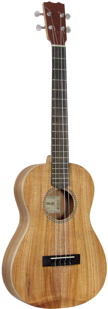 Carvalho 100B Baritone Ukulele, Acacia Wood Sandwiched Solid Acacia top and body, African blackwood fingerboard, unbound