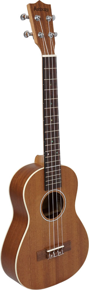 Ashbury AU-15B Baritone Ukulele Mahogany top back and sides. Comes with Re-entrant tuned tenor strings. GCEA