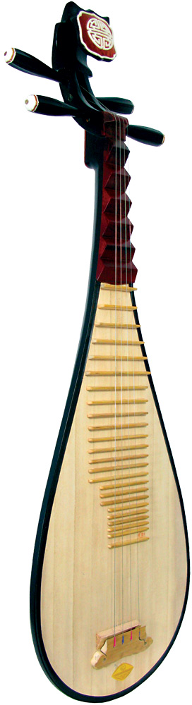 Atlas Pipa, Chinese Lute The Chinese lute, 4 strings, 30 frets, 720 scale length, rounded back