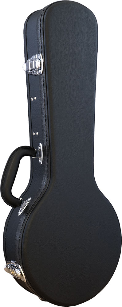 Viking VBC-10UO Banjo Ukulele Case, Openback A solid case that fits most openback Banjo Ukes