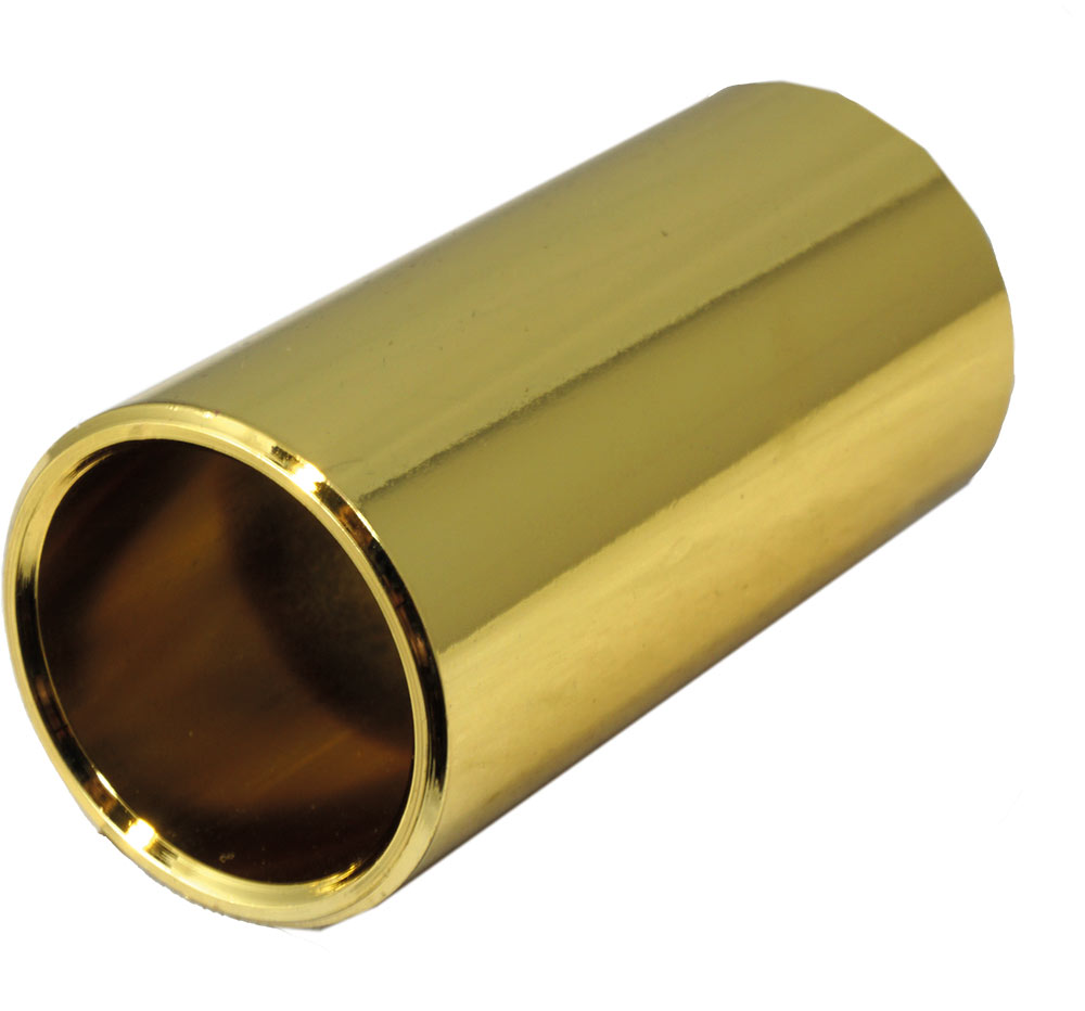 Viking VGBS-5125 Brass Guitar Slide. 51mm/25mm 25mm radius. 51mm long. 2mm thick. Made from pure brass