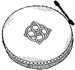 bodhran drawing