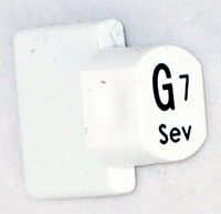 Ashbury Replacement G7 Autoharp Key 