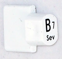 Ashbury Replacement B7 Autoharp Key 