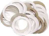 Clarke Pack of 10 Kazoo Membranes 10 Replacement membranes for Clarkes kazoos