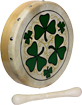 Glenluce 8inch Drum, Shamrock design