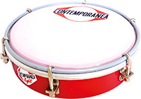 Contemporanea LTA06N RD Tamborim 6inch Nylon, Red