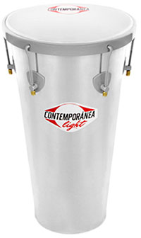 Contemporanea LTI1050A Timba Light 10inchx50cm Aluminum Light series, Conical Timba. 6 lugs