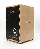 Leiva CAJ130 Omeya Evo 6 String Cajon 100% Siberian 3mm Siberian Spruce Tapas