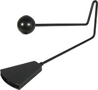 Atlas Metal Vibraslap Doinngg! Thin hollow metal box attached to metal rod and ball, great, fun sound!