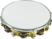 Atlas Tuneable 10inch Tambourine 5-ply rim with 16 pairs of zils and 9 tension lugs