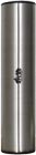 Atlas AP-L655 Metal Shaker, 21cm long Brushed Silver colored cylindrical hand shaker