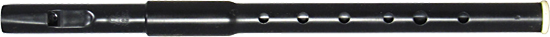 Tony Dixon High D Whistle, Tuneable 2 piece made from black ABS