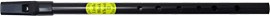 Waltons Little Black Whistle D In black coated lightweight aluminum