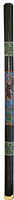 Atlas AW-E10 Bamboo Didgeridoo, painted With various painted decorations