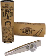 Clarke Metal Kazoo, Silver Color