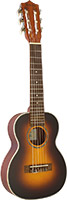 Ashbury AU-16G-S Guitalele, Sunburst Finish Spruce top with mahogany back and sides