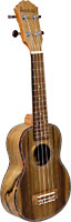 Ashbury AU-89SZ Soprano Uke, DAO Wood