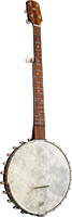 Gold Star GE-1 Prospector Old-Time Banjo Openback frailing 5 string banjo. Rock maple 1/2inch 2 ply rim