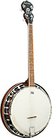 Ashbury AB-45-T Tenor Banjo, Mahogany Resonator Rolled brass tone ring. White ABS bound mahogany neck. Rosewood f/board.19 Frets