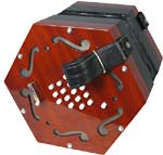 Scarlatti SCE-30 English Concertina, 30 Key