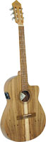 Carvalho Leaf CG KK Classical Guitar, Slim Body Top, back and sides are ACACIA laminated, Carvalhos special veneer
