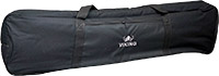 Viking VDB-20 Appalachian Dulcimer bag Tough 600D black nylon outer with 20mm padding. Plush red lining