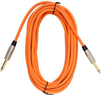 Viking VGL-2026-OR 6m Orange Guitar Lead.SS