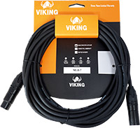 Viking ML11-7 7m XLR-XLR Microphone Cable