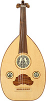 Atlas AAO-12 Arabic Oud Good student Oud with solid spruce top