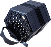 Sherwood Kirklees C/G Anglo Concertina, 30Key