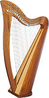 Glenluce Black Loch 22 String Harp