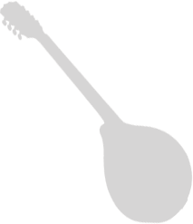 Carvalho Root Octave Mandolin, Solid Spruce Solid walnut back and sides with maple binding. Wooden soundhole and armrest