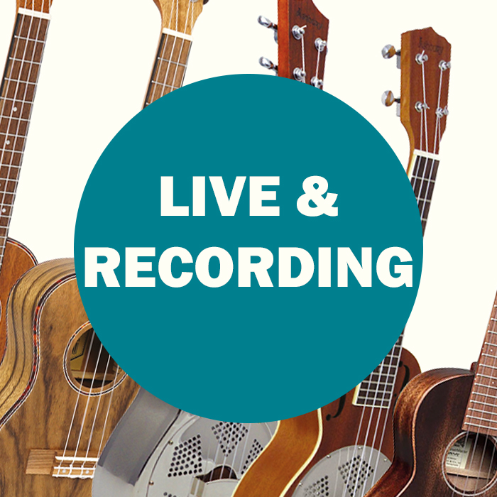 Ukulele Live and Recording Equipment Ukulele Live and Recording Equipment