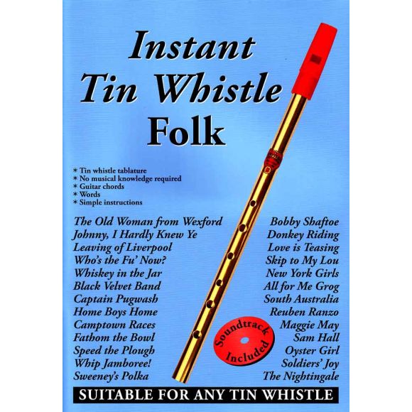 Instant Tin Whistle - Folk (GM23032)