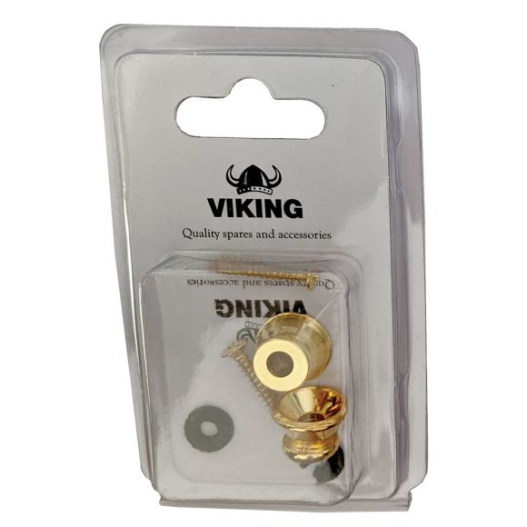 Viking GSB-10G Gold Colour Strap Buttons (GR10011G)