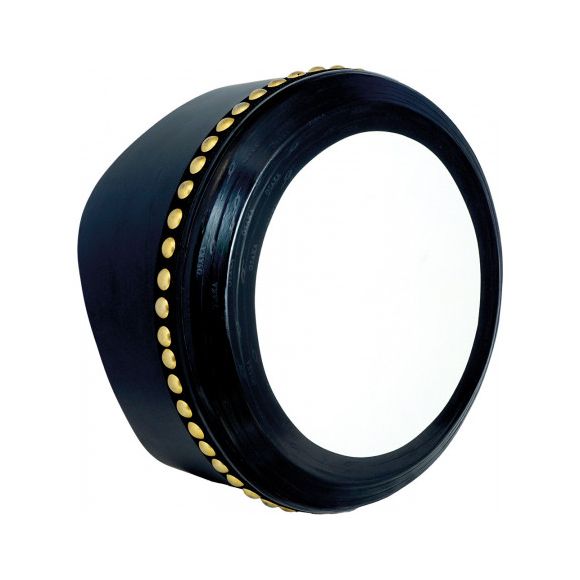 Glenluce Wave 15inch Bodhran, Black Finish (GR16027)
