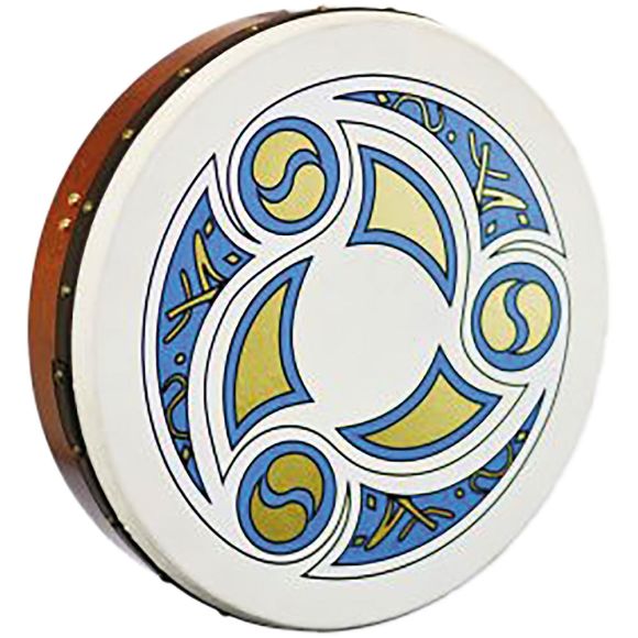 Waltons Celtic 18inch Bodhran Trinity Design (GR16057B)