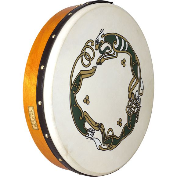 Waltons Celtic 18inch Bodhran Chase Cross (GR16057D)