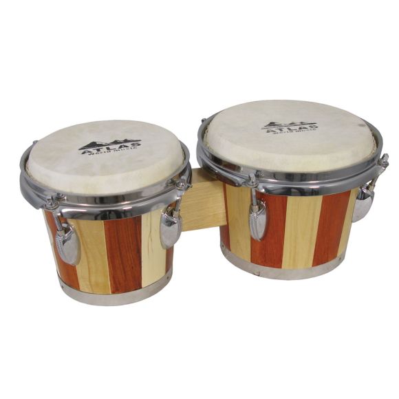Atlas AP-L100 Tuneable Bongos, Two Tone Wood (GR17043)